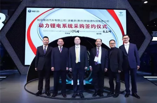 材料企業(yè)多氟多,動力電池