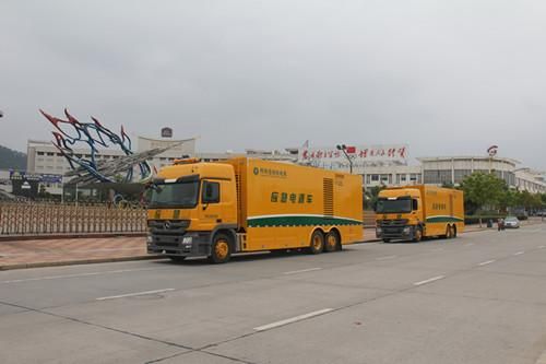 海德馨磁懸浮飛輪儲能UPS移動應急電源車產(chǎn)品升級下線