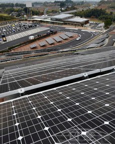 百萬瓦級太陽能發(fā)電設(shè)施示例