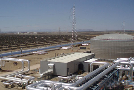 熔鹽工質光熱電站防凍解決方案